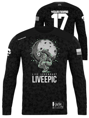 Live Epic Adrenaline Camo Meets Astro Custom Long Sleeve Jersey