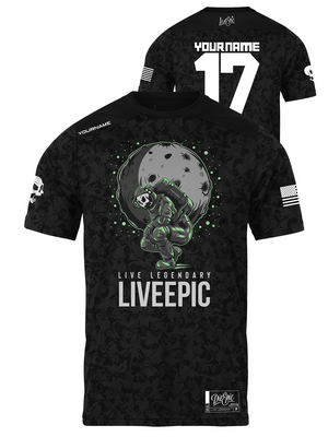 Live Epic Adrenaline Camo Meets Astro Custom Short Sleeve Jersey