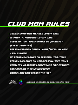 ClubMBM - Monthly Subscription