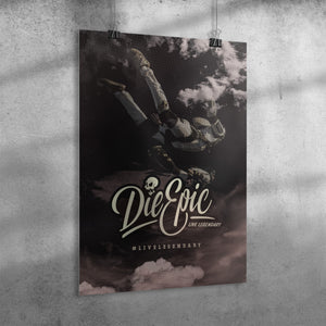 Skydiving Poster 24x36