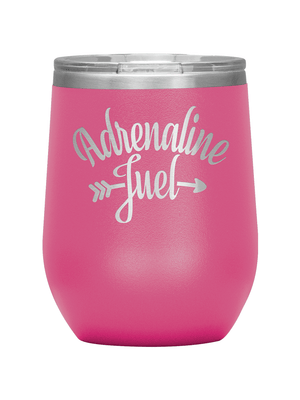 Adrenaline Fuel Wine Tumblers 12oz