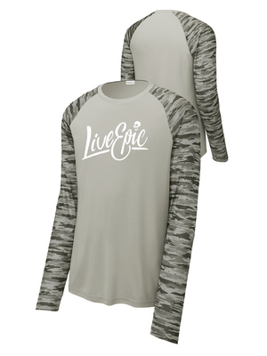 MULTICOLOR Die Epic Drift Camo Long Sleeve Tee