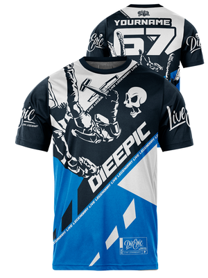 Die Epic Skydiving Custom Short Sleeve Jersey
