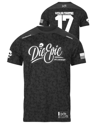 Die Epic Adrenaline Camo Custom Short Sleeve Jersey