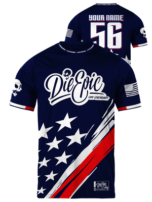 Die Epic Team Legendary Custom Short Sleeve Jersey