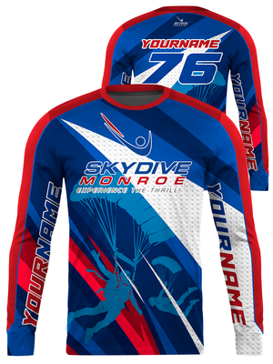 Skydive Monroe 2026 Custom Long Sleeve Jersey