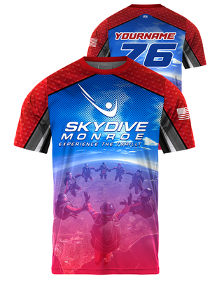 Skydive Monroe Tandem Custom Short Sleeve Jersey