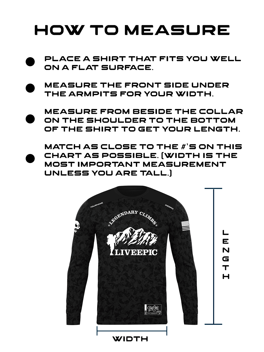Die Epic Little Monsters Long Sleeve Jersey
