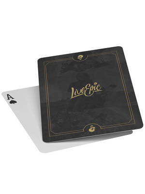 Live Epic Adrenaline Playing Cards
