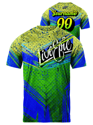 Live Epic Mahi Custom Short Sleeve Jersey