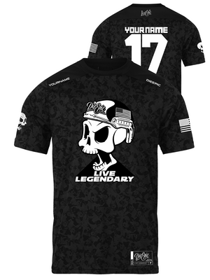 Military Skull Custom Jersey