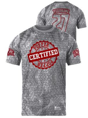 Die Epic Bubble Wrap Pro Custom Short Sleeve Jersey