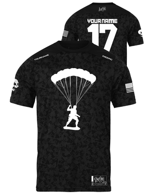 Army Men Skydive Custom Jersey