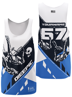 Die Epic Skydiving Custom Tank Top