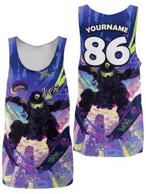 Live Epic Techno Based Custom Tank Top