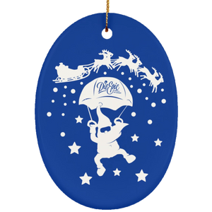 Epic Ceramic Oval Ornament