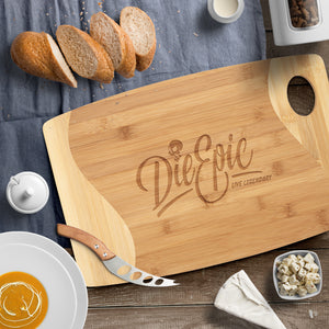Die Epic Bamboo Cutting Board