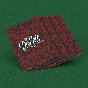 Die Epic Roses Playing Cards
