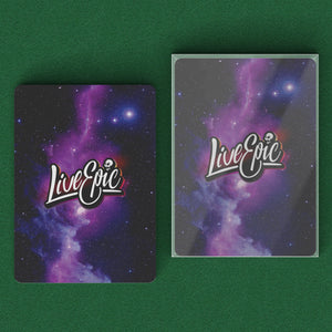 Live Epic Galaxy Playing Cards