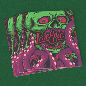 Live Epic Octopus Playing Cards