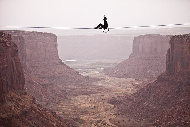 "Sketchy" Andy Lewis on Slacklining and Being Epic