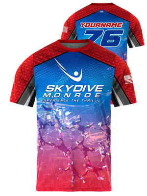 Skydive Monroe Champions Custom Short Sleeve Jersey