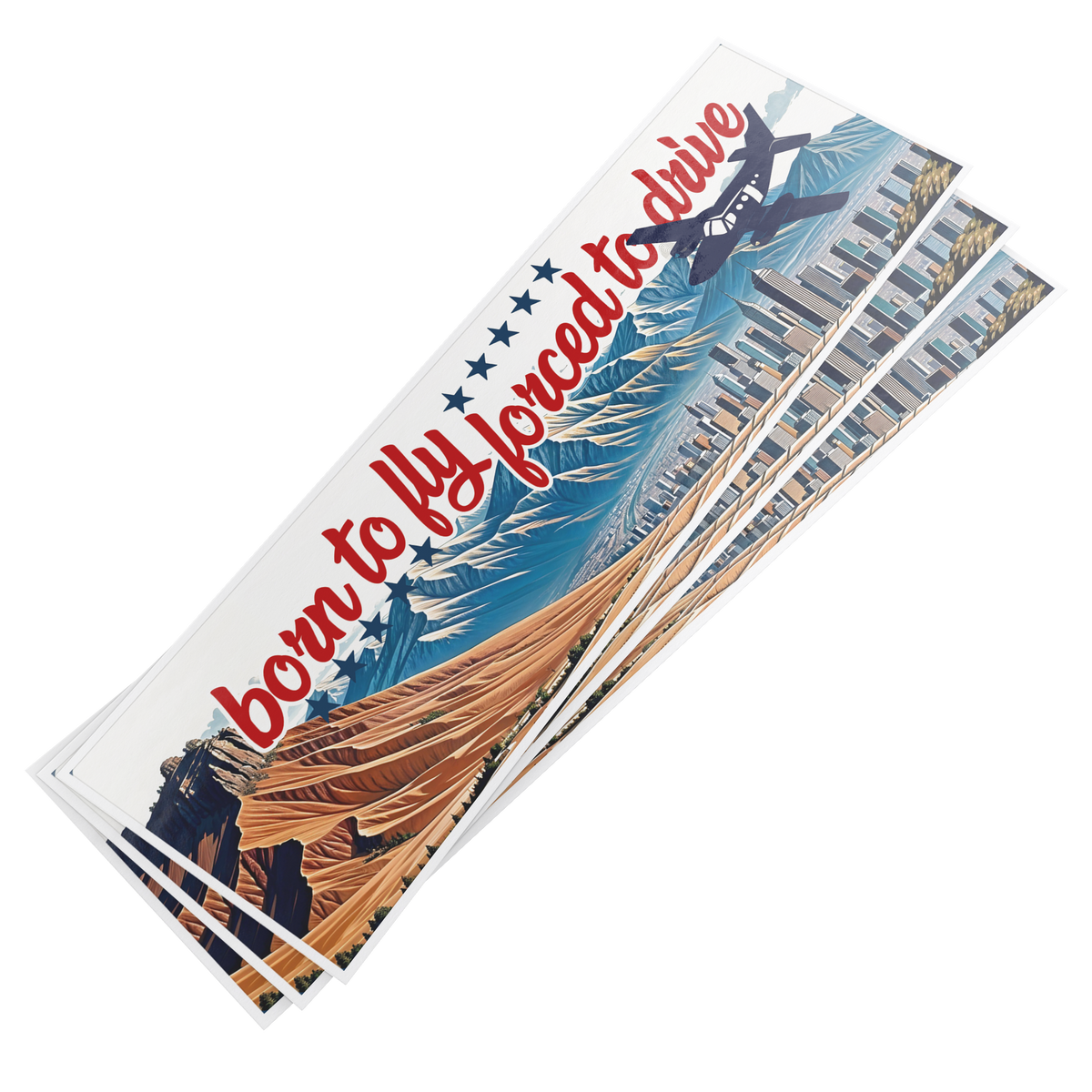 Born_to_fly_forced_to_drive_bumper_stick_ClearBumperSticker_Stack_Mockup.png_15837399