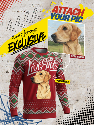 Live Epic Midnight Run Xmas Custom Long Sleeve Jersey