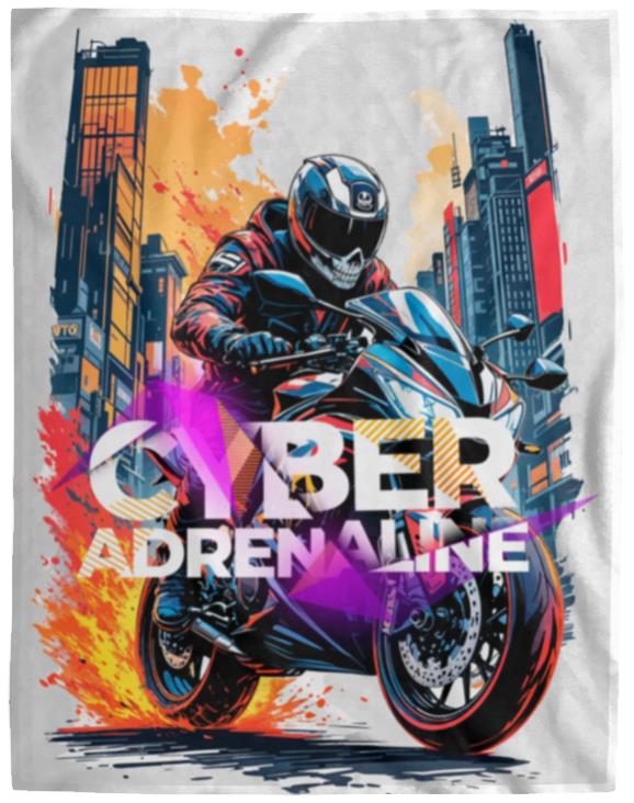 [USA ONLY] Cyber Adrenaline Plush Fleece Blanket - 60x80