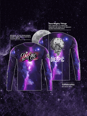 Die Epic Astronaut Appreciation Long Sleeve Jersey