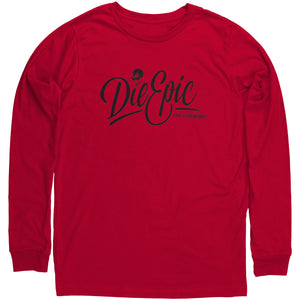 [Multicolor] Black Die Epic Unisex Long Sleeve Shirt