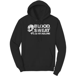 [Multicolor] Blood Sweat and Adrenaline Unisex Hoodie