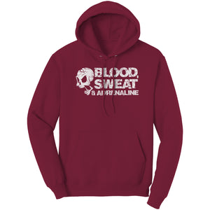 [Multicolor] Blood Sweat and Adrenaline Unisex Hoodie