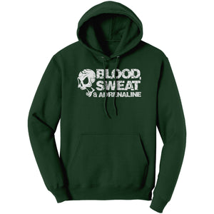[Multicolor] Blood Sweat and Adrenaline Unisex Hoodie