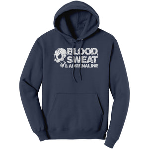 [Multicolor] Blood Sweat and Adrenaline Unisex Hoodie