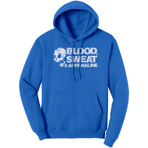 [Multicolor] Blood Sweat and Adrenaline Unisex Hoodie