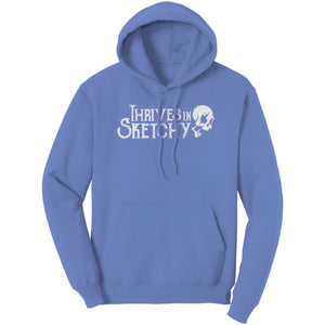 [Multicolor] Thrives in Sketchy Unisex Hoodie