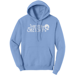 [Multicolor] Thrives in Sketchy Unisex Hoodie