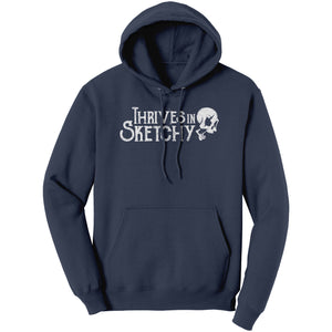 [Multicolor] Thrives in Sketchy Unisex Hoodie