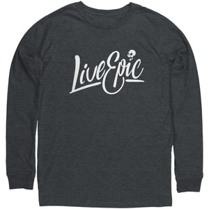 [Multicolor] White Live Epic Unisex Long Sleeve Shirt