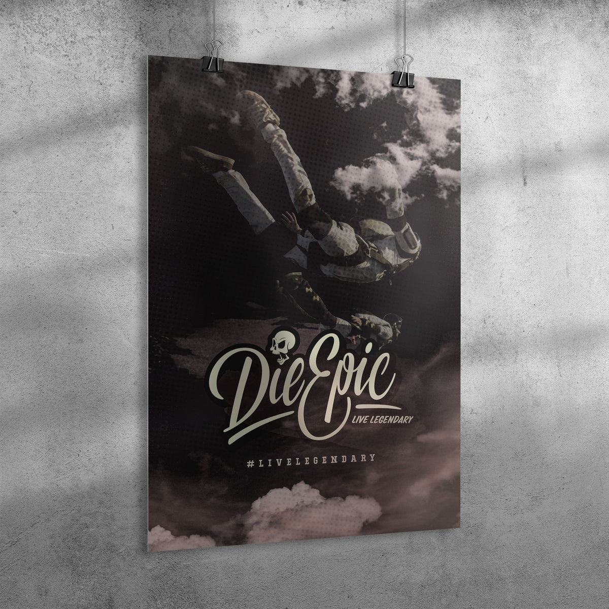 Skydiving Poster 24x36