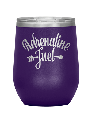 Adrenaline Fuel Wine Tumblers 12oz