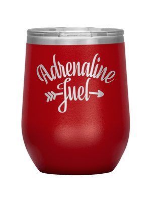 Adrenaline Fuel Wine Tumblers 12oz