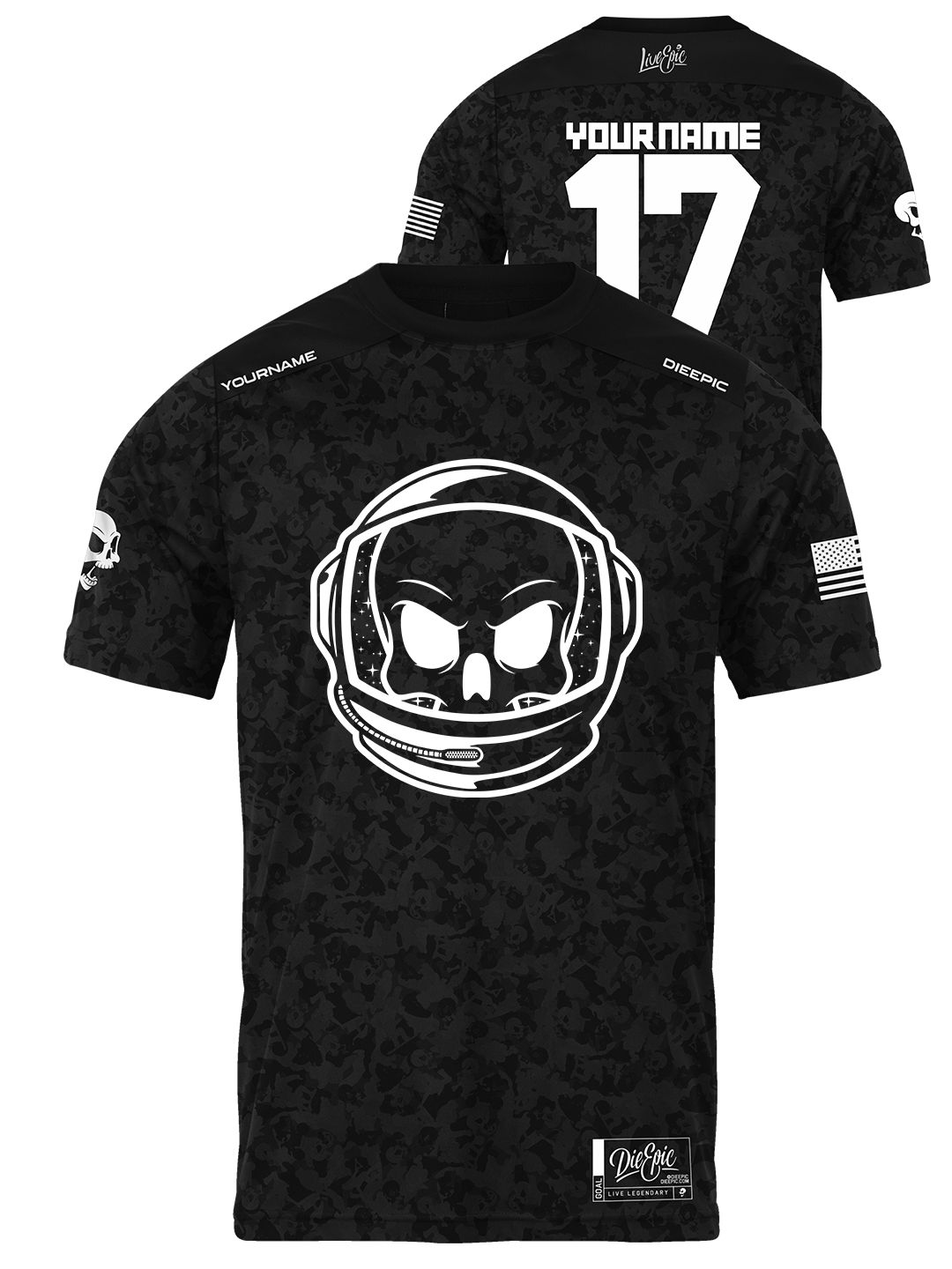 Astro Skull Custom Jersey