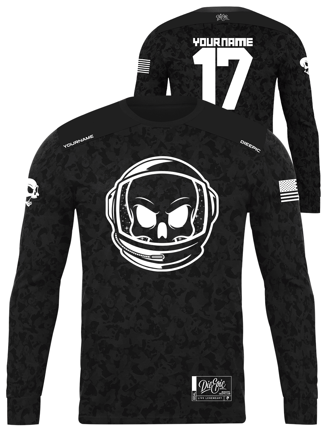 Astro Skull Custom Jersey