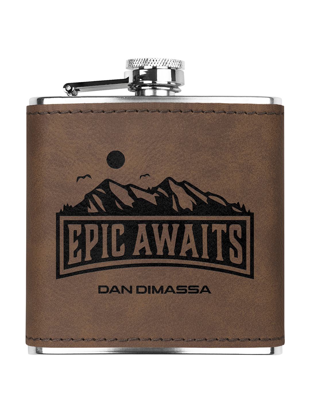 [USA only] Personalized 6oz Booze Flask