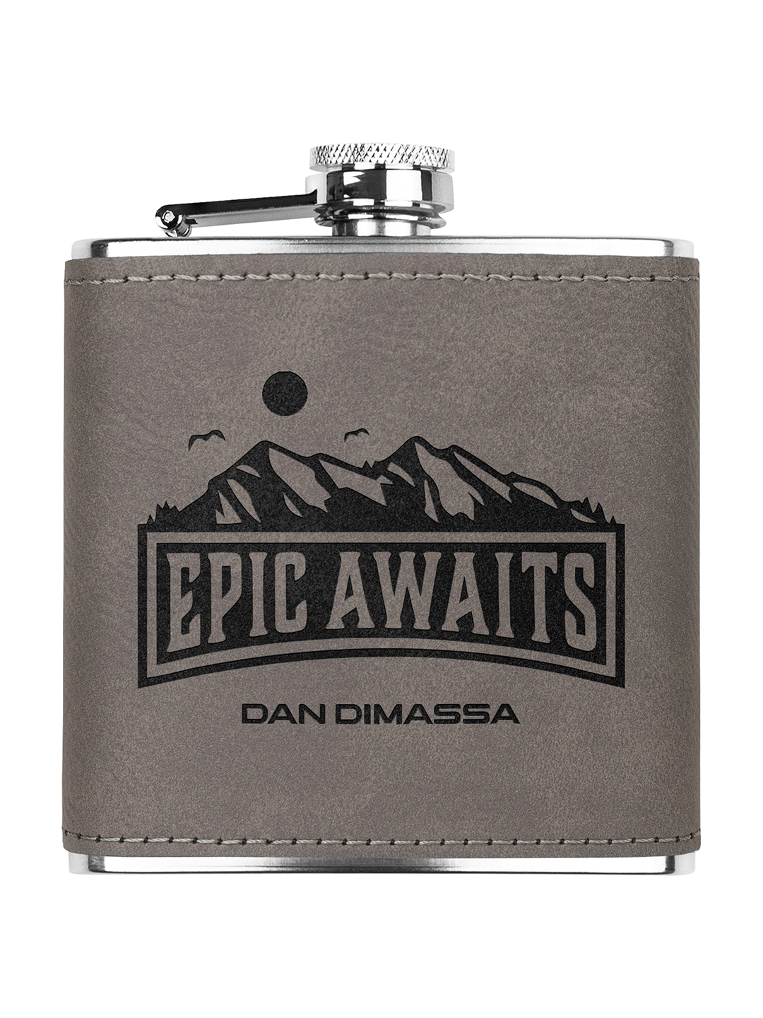 [USA only] Personalized 6oz Booze Flask