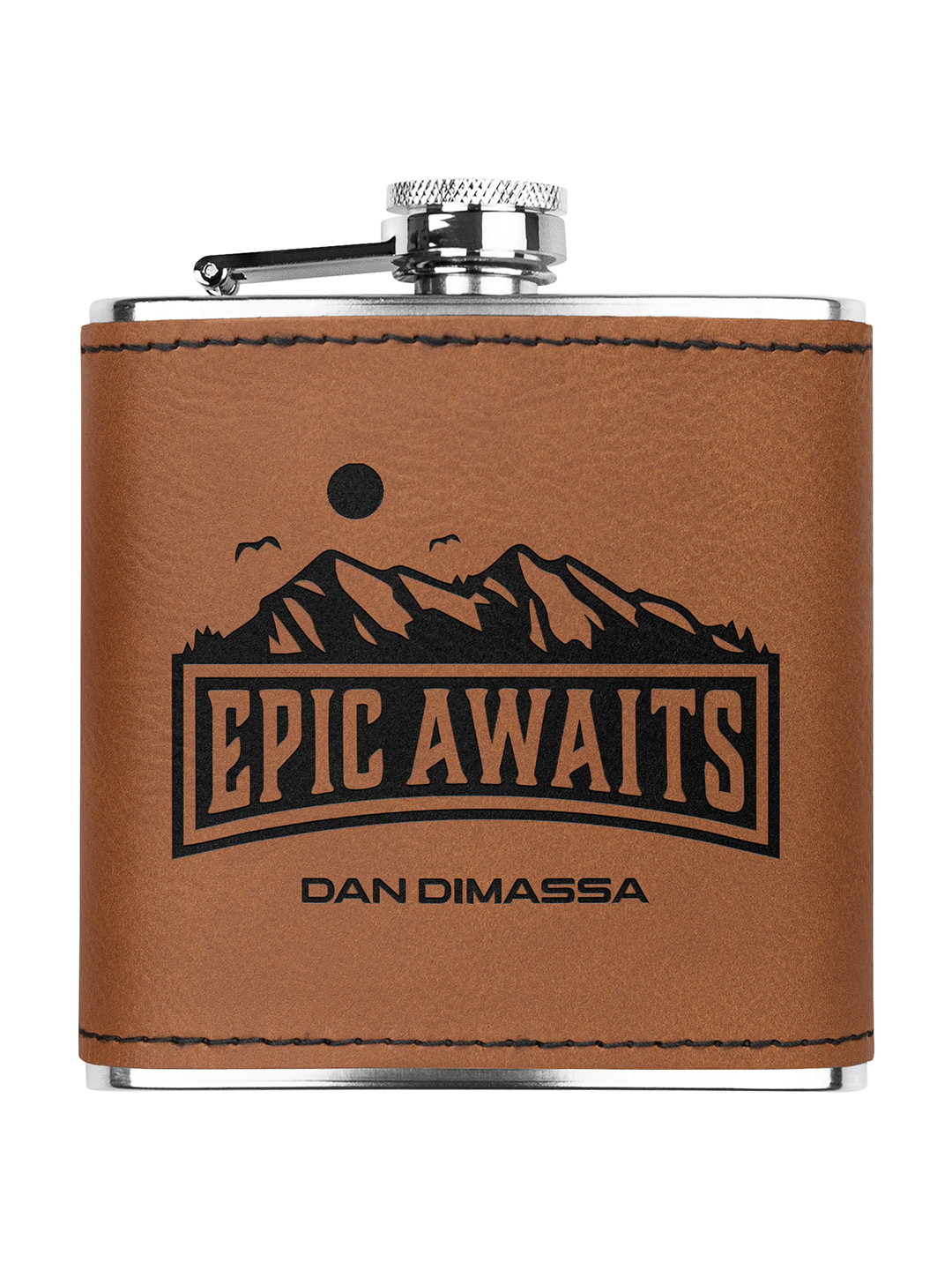 [USA only] Personalized 6oz Booze Flask