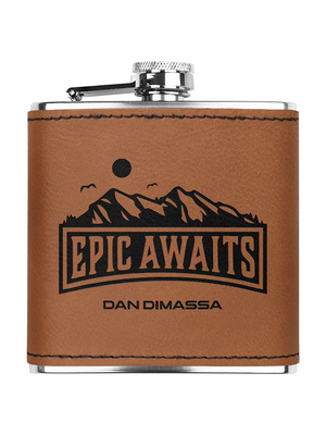 [USA only] Personalized 6oz Booze Flask