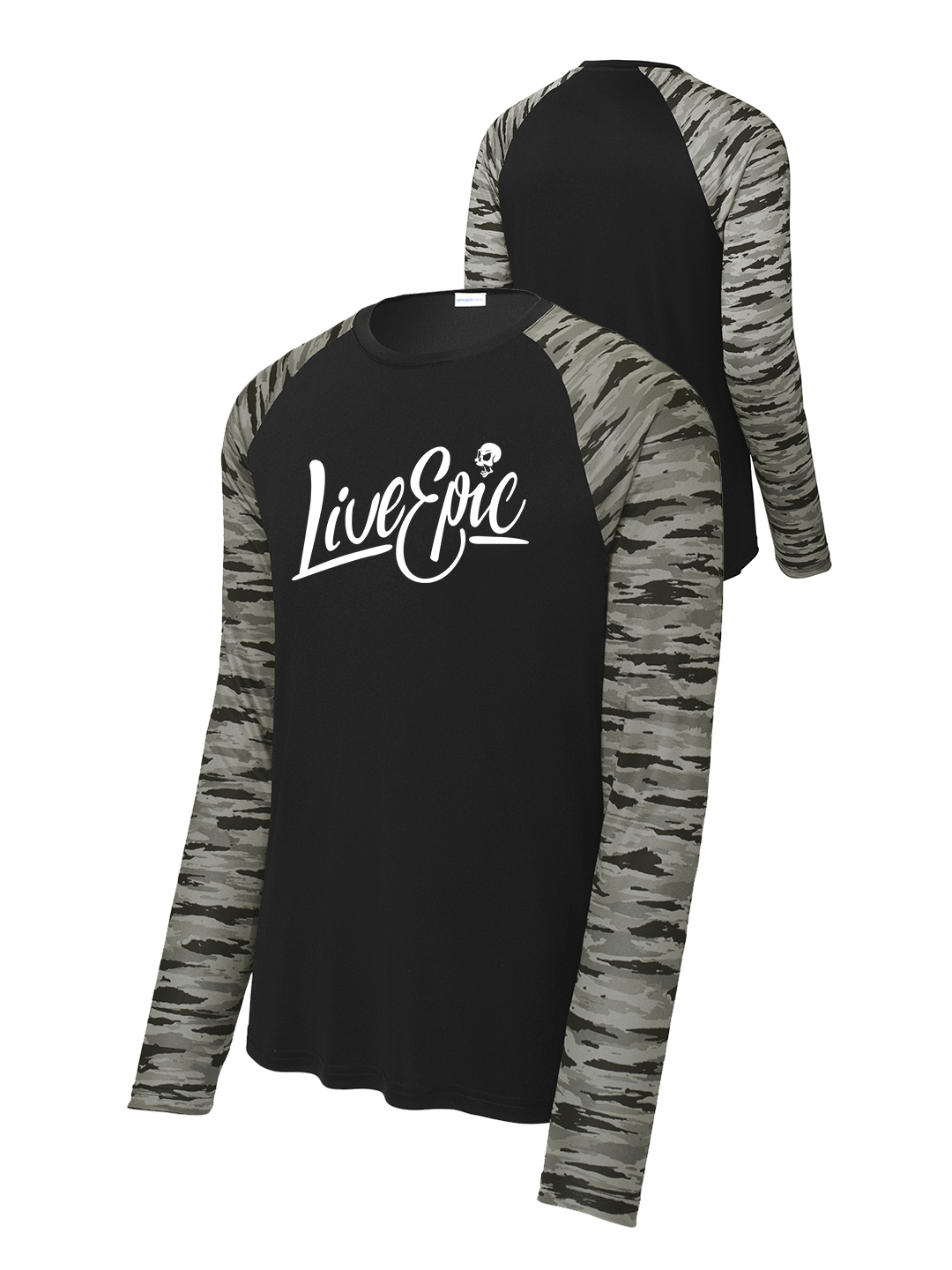 MULTICOLOR Die Epic Drift Camo Long Sleeve Tee